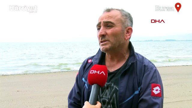 İznik Gölü, alg patlaması nedeniyle yeşile büründü