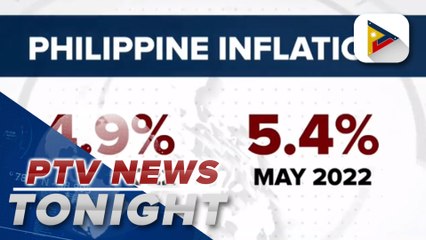 Inflation rate accelerates further to 5.4% in May 2022