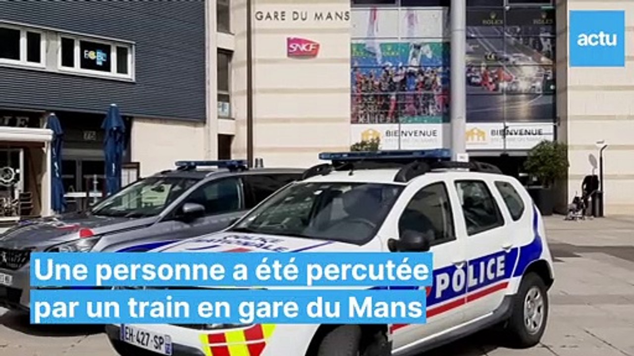 Une personne tuée par un train en gare du Mans