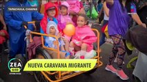 Caravana migrante sale de Chiapas; busca llegar a Estados Unidos