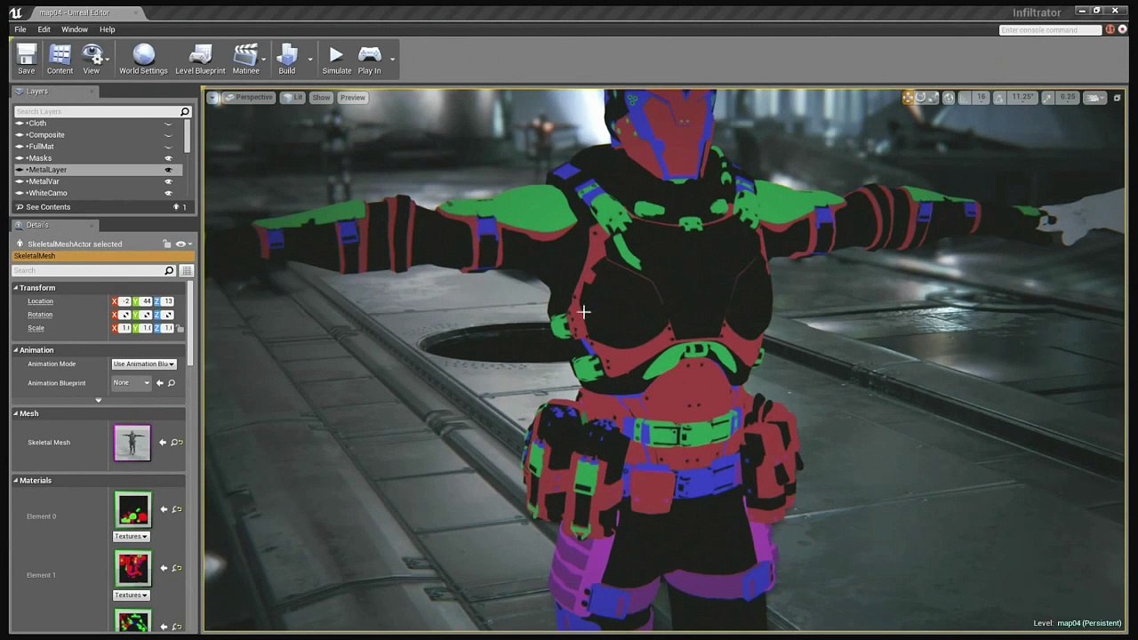 Unreal Engine 4 - character aesthetic