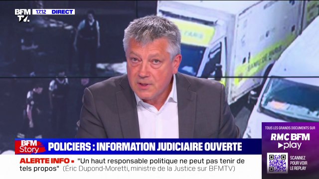 Les policiers ne tirent pas pour un refus d'obtempérer, mais pour défendre leur vie déclare Loïc Lecouplier du syndicat Alliance Police Nationale