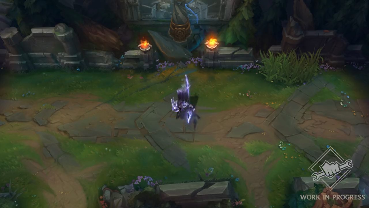 Prévia do PBE da nova skin Guerreiro das Cinzas para Pantheon — Vídeo: Riot Games/Divulgação