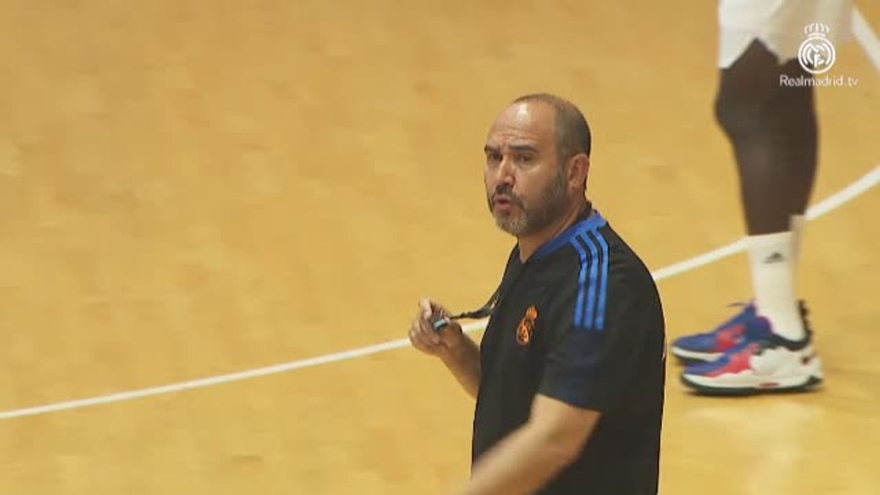 El Real Madrid se prepara para el partido contra el Baskonia