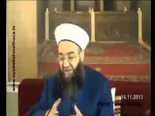 Cübbeli Ahmet Hoca - Efendi Hazretlerinden başka kimsem yok herşeyi o'nun hizmetlerine borçluyuz.