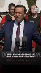 Sen. Chris Murphy Stands With Young Gun Safety Activists