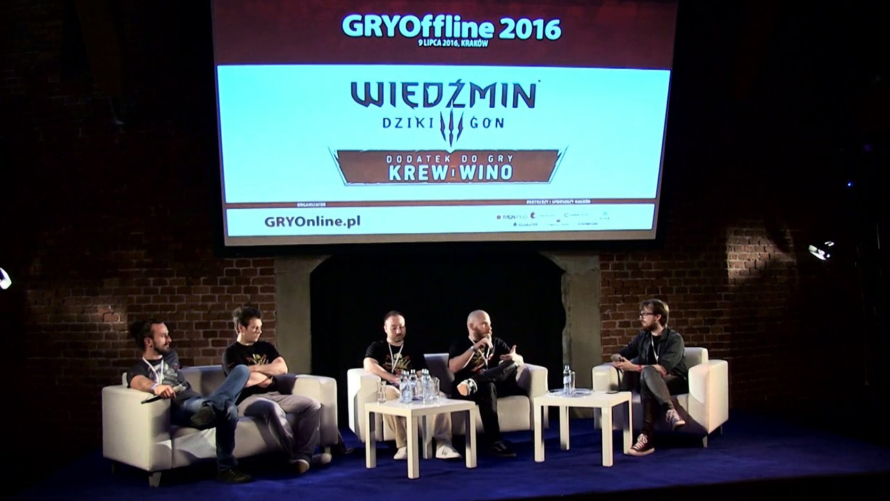 CD Project RED panel on GRYOffline 2016 (PL)