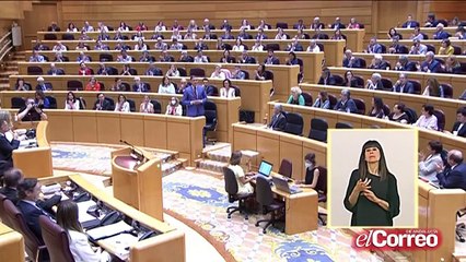 Primer duelo Sánchez - Feijóo en el Senado