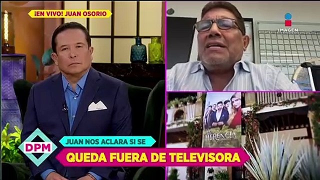 Juan Osorio aclara si saldrá de su televisora