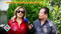 Lucía Méndez aclara si tuvo roces con Laura Zapata