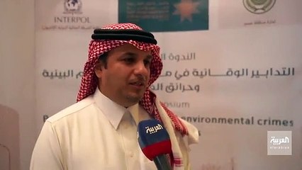 نشرة_الرابعة رئيس جامعة نايف العربية للعلوم الأمنية د. عبد المجيد البنيان هناك خبرة كبيرة للأجهزة في السعودية في مكافحة الحرائق والوقاية منها وا