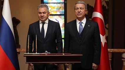 Bakan Akar, Rus mevkidaşı ile telefonda görüştü! Suriye'nin kuzeyinde terörist varlığının kabul edilemez olduğu vurgulandı