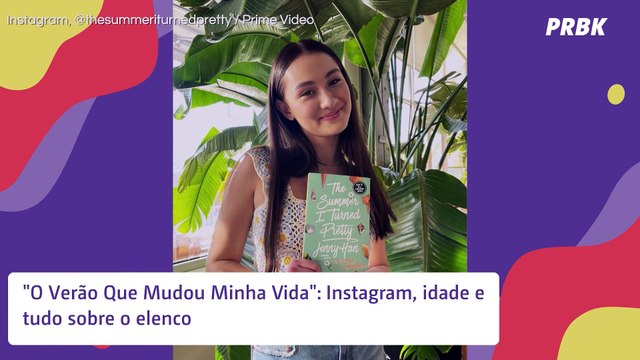 O Verão Que Mudou Minha Vida : confira Instagram, idade e tudo o que sabemos do elenco