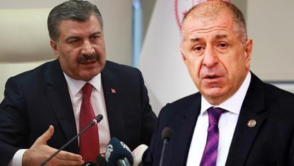 Ümit Özdağ, sakin kişiliğiyle bilinen Bakan Koca'yı çileden çıkardı: Nezaketsizlik, düzeltme olarak kabul edilemez