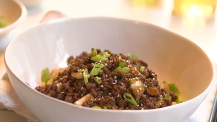 How to Make Easy Korean Ground Beef Bowl