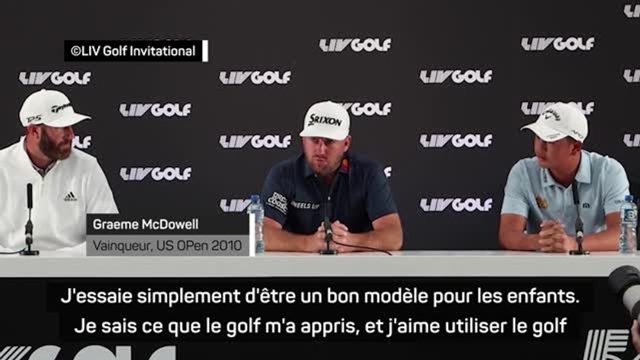 Circuit LIV - Graeme McDowell sur les violations des droits de la personne en Arabie saoudite : "Si on doit restaurer la situation géopolitique de chaque pays où on joue..."