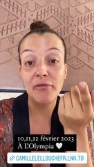 Скачать видео: Camille Lellouche annonce sur Instagram reporter une date en raison de sa grossesse