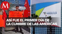 Protestan en cumbre de las americas
