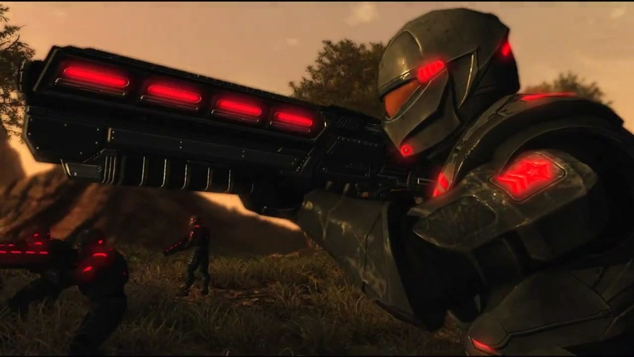 Carrier command: gaea mission - trailer zur play&contribute-beta