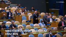 Magyar diplomatát választottak az ENSZ-közgyűlés elnökévé