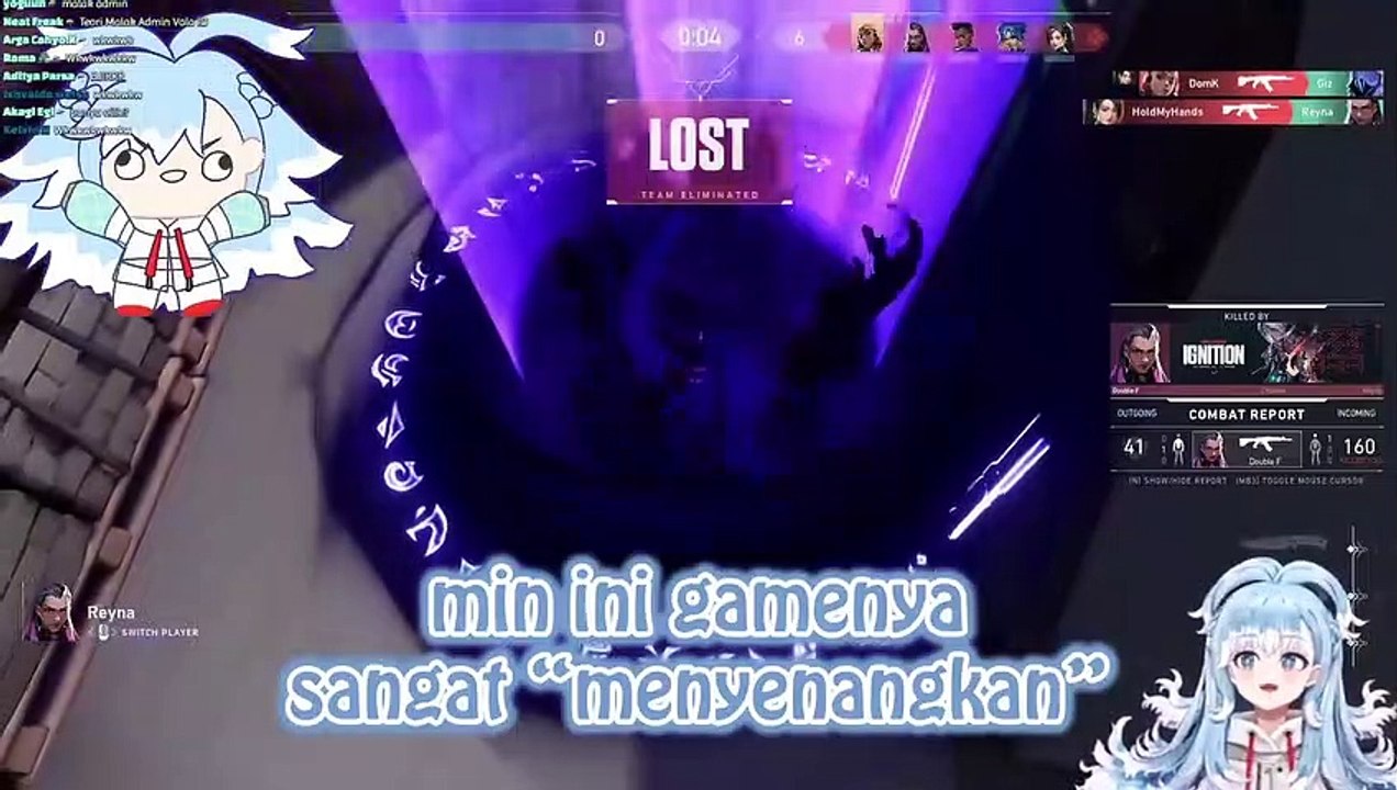 Kobo malak skin Teneneneng ke Admin Valorant ID, tapi malah di Roasting  [ Kobo Kanaeru Clip ]