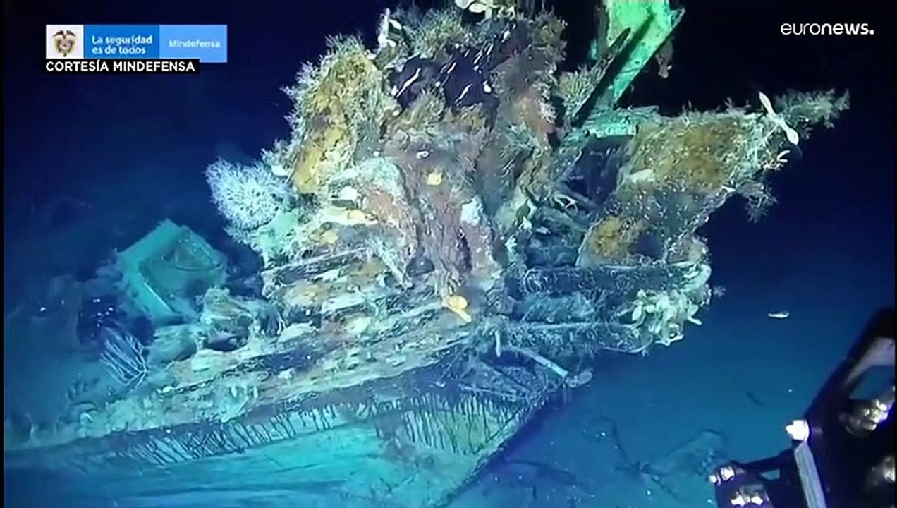 Mehr Schätze? Neben Gold-Galeone weitere Schiffswracks im Meer vor Kolumbien entdeckt