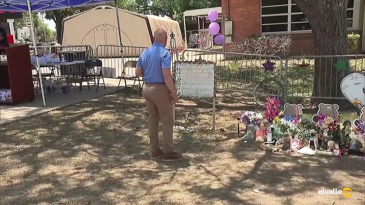Alejandro Mayorkas  en Uvalde
