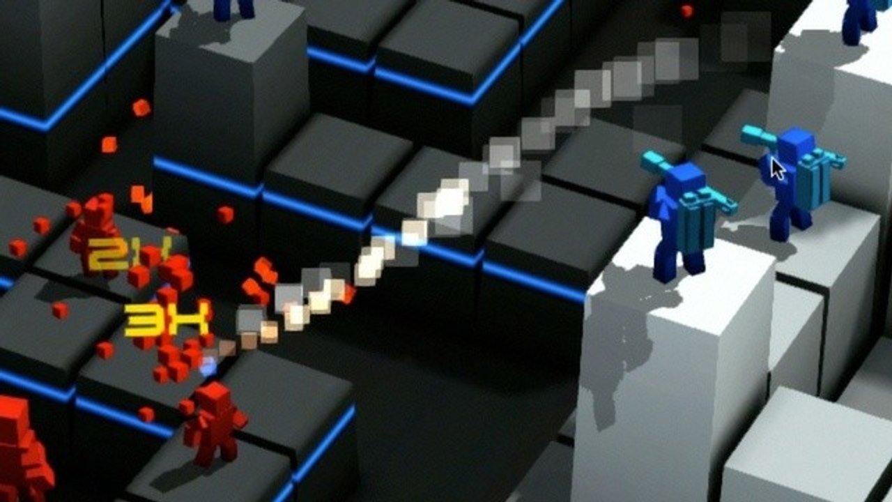 Cubemen - launch-trailer zum tower-defense-spiel