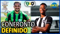 América enfrentará Botafogo nas oitavas da Copa do Brasil