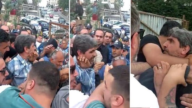 Yıkım kararı alınan parkta vatandaşlarla polis arasında gerginlik