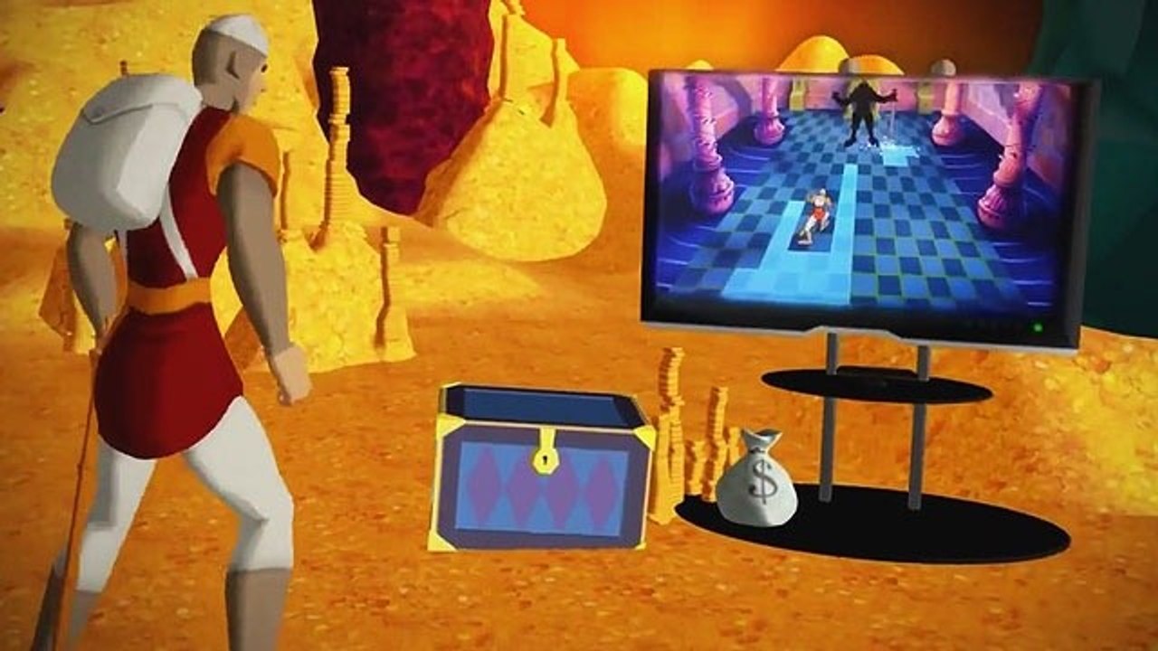Dragon's Lair Kinect - Trailer zum Kinect-Zeichentrickspiel