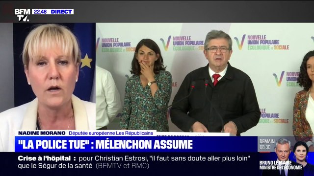 Nadine Morano: Jean-Luc Mélenchon est devenu un vrai danger pour notre pays