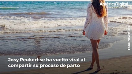 "Me hizo sentir muy bien": mujer sorprende al dar a luz a su bebé en una playa del océano Pacífico