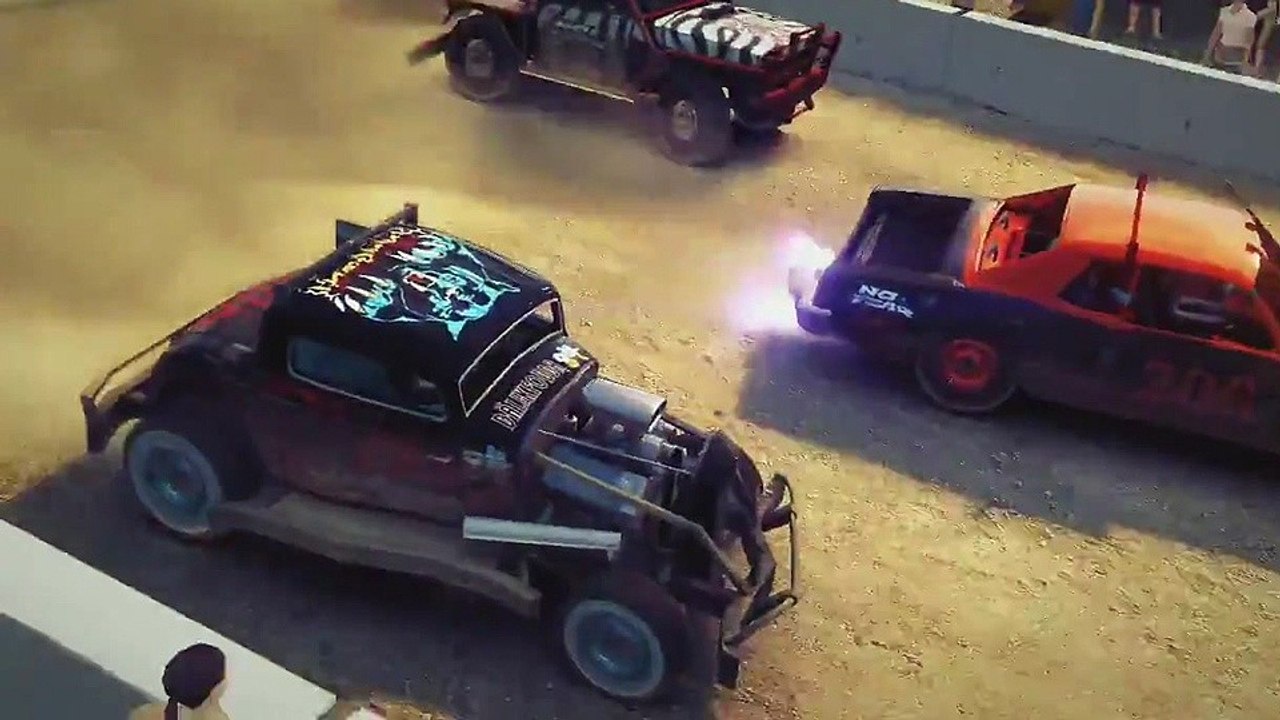 DiRT Showdown - Nevada-Trailer mit Spielszenen zur Action-Raserei