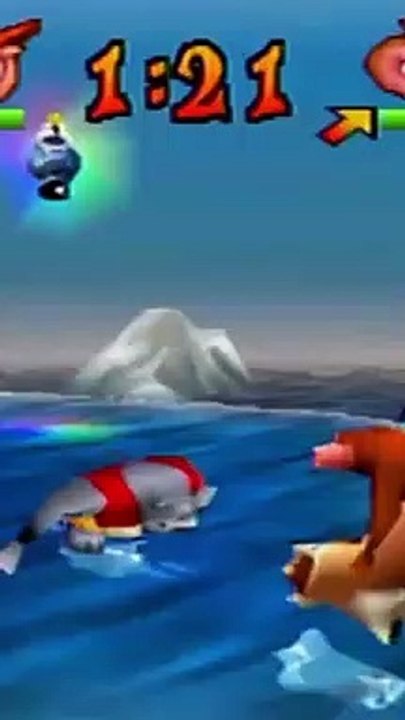 Crash Bash - Koala Kong Polar Push Victory Animation (Thank You For 700+ @YouTube Subscribers!)