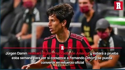 Jürgen Damm estará a prueba en la pretemporada de las Águilas del América