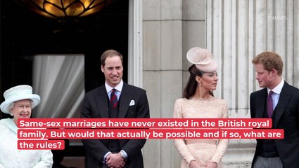 Same-Sex Marriage In The Royal Family: These Would Be The Rules