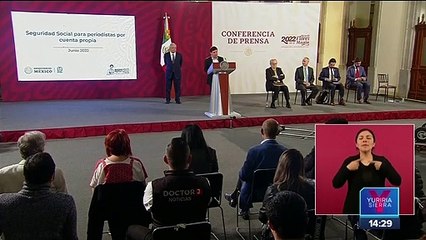 Anuncian plan de seguridad social para periodistas independientes
