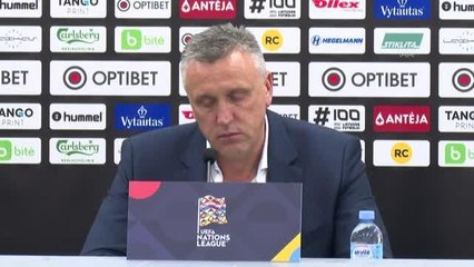 Litvanya-Türkiye maçının ardından  (Valdas Ivanauskas)