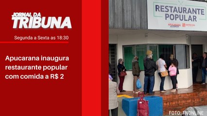 Apucarana inaugura restaurante popular com comida a R$ 2
