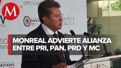 Sí ‘hay tiro’ para 2024: Monreal; “no hay que dar por muerta a la oposición”, dice