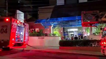 Incêndio atinge quarto de hotel em Fortaleza