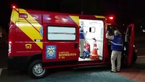 Homem cai em buraco na Av. Tancredo Neves, sofre queda e fica ferido