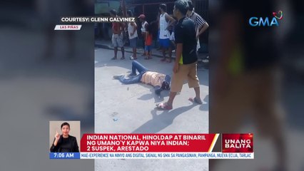 Indian, hinoldap at binaril ng umano'y kapwa niya Indian; 2 suspek, arestado | UB