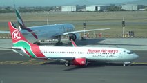 Kenya Airways 737-800 Take Off & Landing At Cape Town International Airport 4K