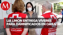 Alcaldía Álvaro Obregón entrega más de 3 toneladas de víveres a Cruz Roja