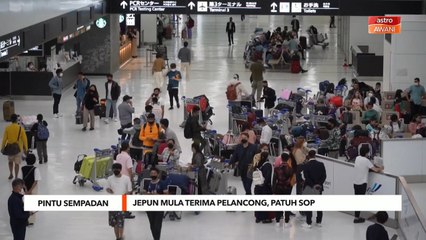 Pintu Sempadan | Jepun mula terima pelancong, patuh SOP