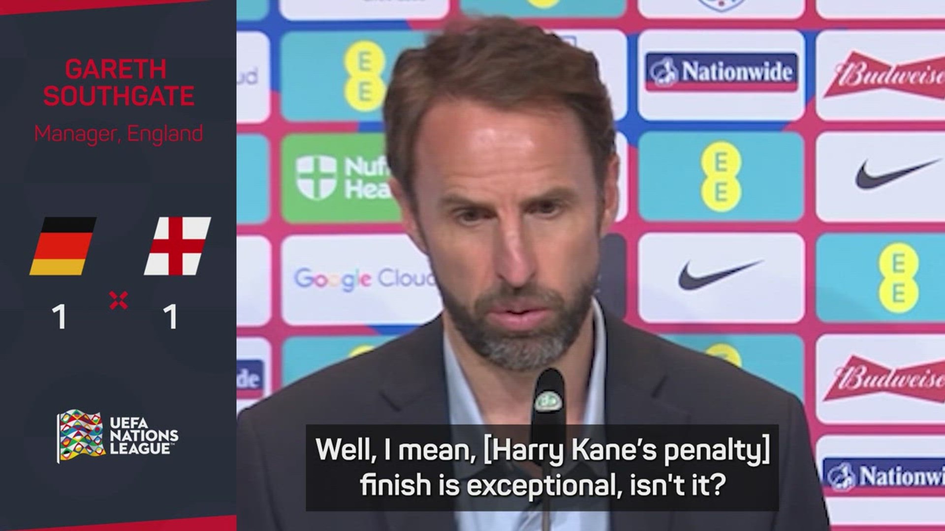 ⁣Southgate praises Harry Kane's 'all-round' game as he hits 50 international goals