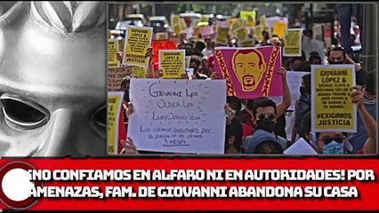 ¡No confiamos en Alfaro ni en autoridades! ¡Por amenazas, Fam. de Giovanni abandona su casa!