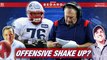 Offensive line change on Minicamp Day 1 | Greg Bedard Patriots Podcast